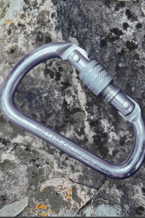 IBS Steel Carabiner 23KN Screw Lock Karabiner Hook